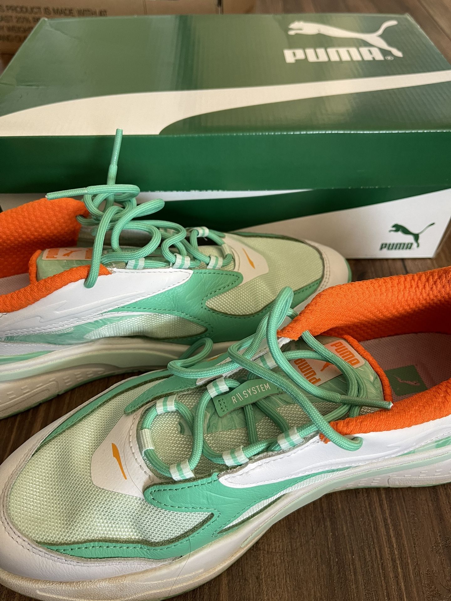 Puma RS Fast Minty Fresh Sneakers Shoes Casual 381500 01