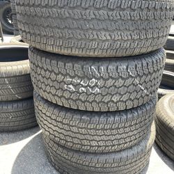 265-70-17 Used Tires 265/70/17 Llantas Usadas