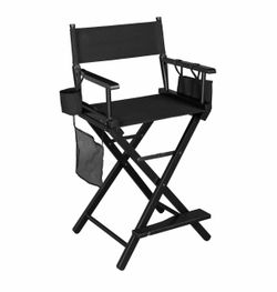 Director Chair 24 inch Folding Artist Makeup Chair