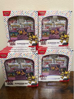 Pokemon 151 alakazam ex boxes  (sealed)