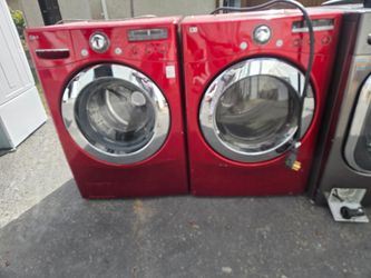 Lg Washer And Dryer Set Electric 30-day Warranty