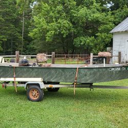 14 Ft Boat With Deck