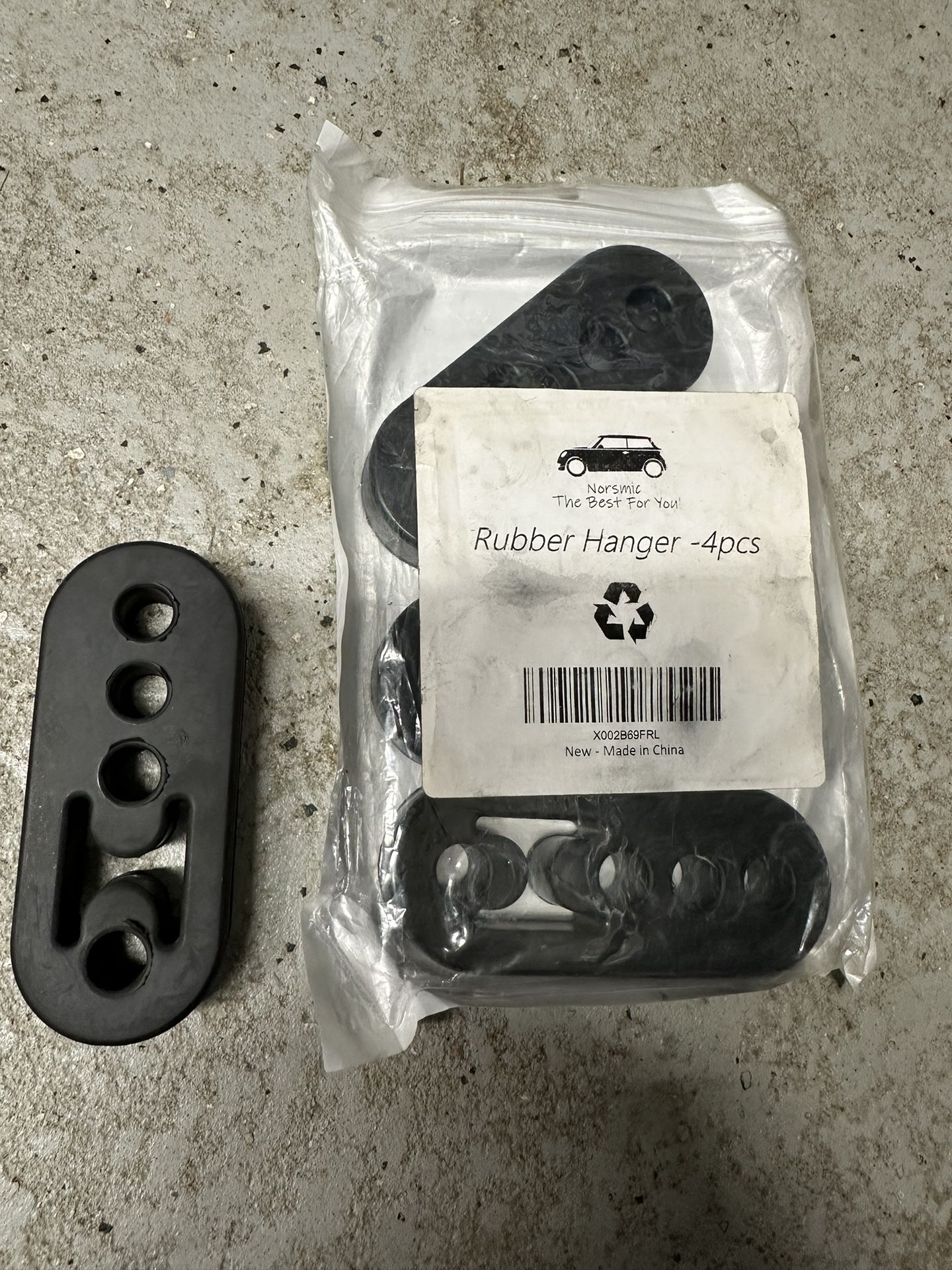 Rubber hanger 4pcs