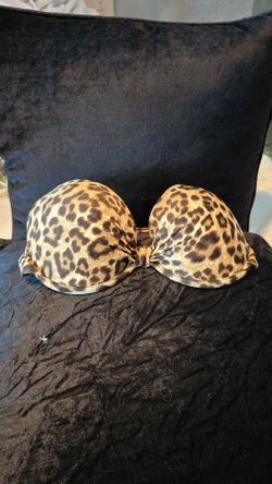 Sexy Animal Print Cheetah Bikini Top