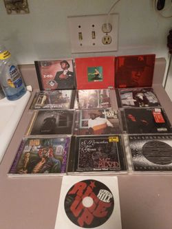 HIP HOP CD LOT! KANYE WEST JAY Z X- ZIBIT Z-RO ERICK SERMON MASTA ACE