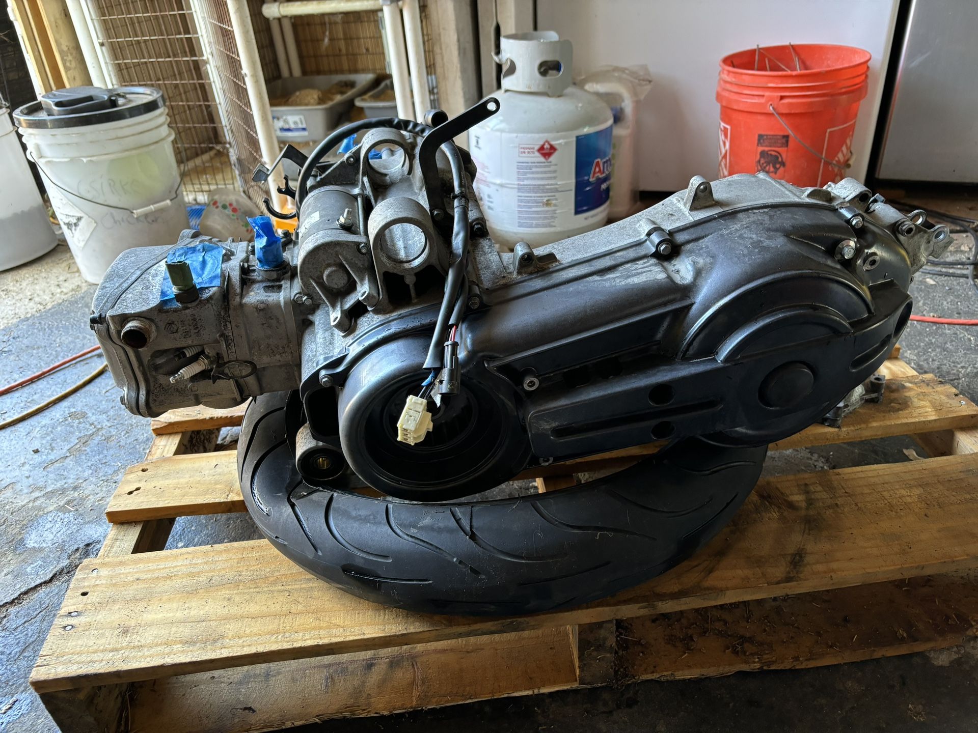Piaggio MP3 500 cc Engine Motor