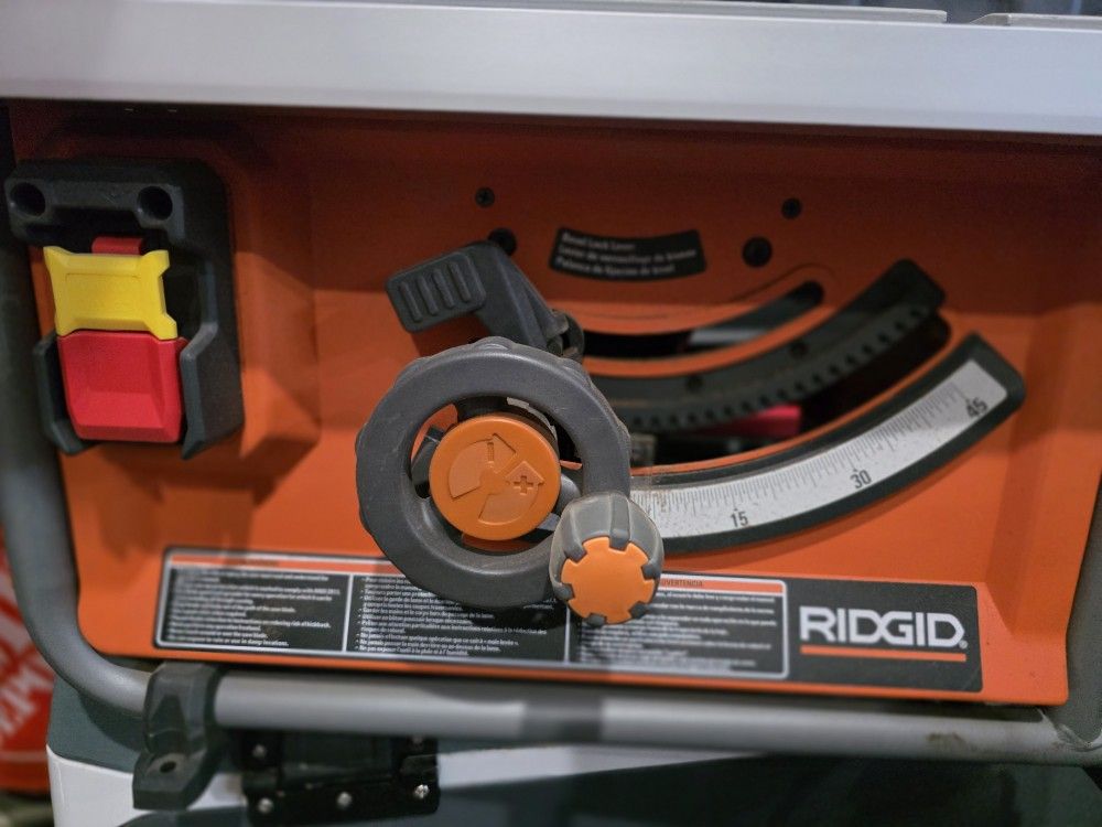Ridgid 10 Inch Table Saw