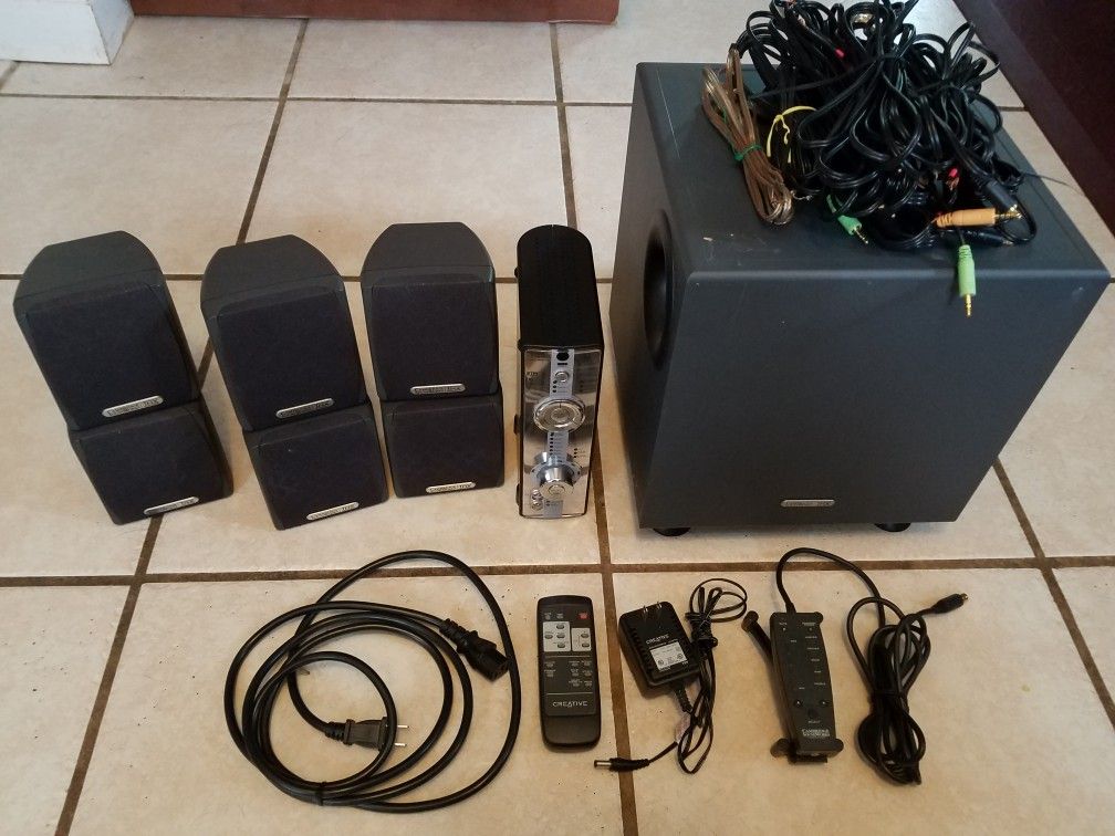 7.1 Creative Labs Surround Sound System