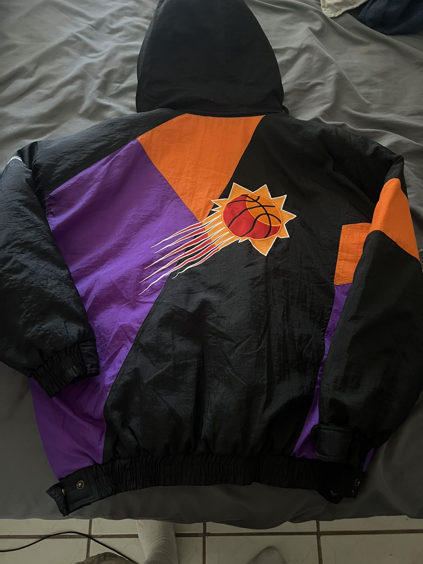 Phoenix Suns: 1990's Apex One Ice Cream Man Wave Fullzip Jacket