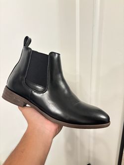 Leather boots