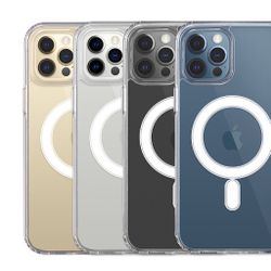 iPhone 15 15 Plus 15 Pro 15 Po Max Clear Case Slim Plating Mag Cover