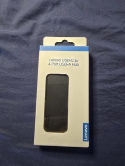 Sealed Genuine Lenovo USB-C to 4 Port USB-A Hub