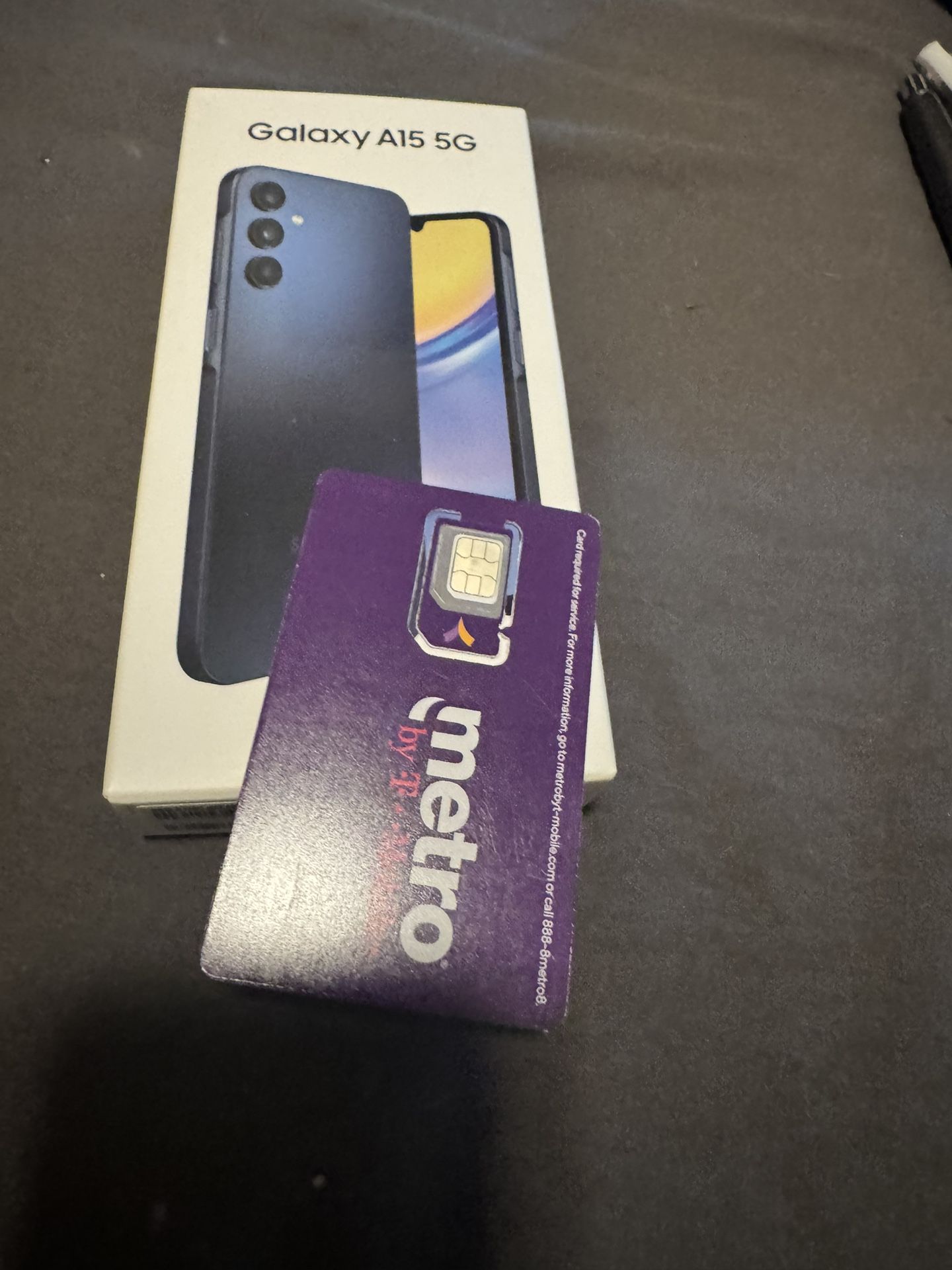 Samsung Galaxy A15 5G — Brand New + 1 Month Unlimited Metro PCS