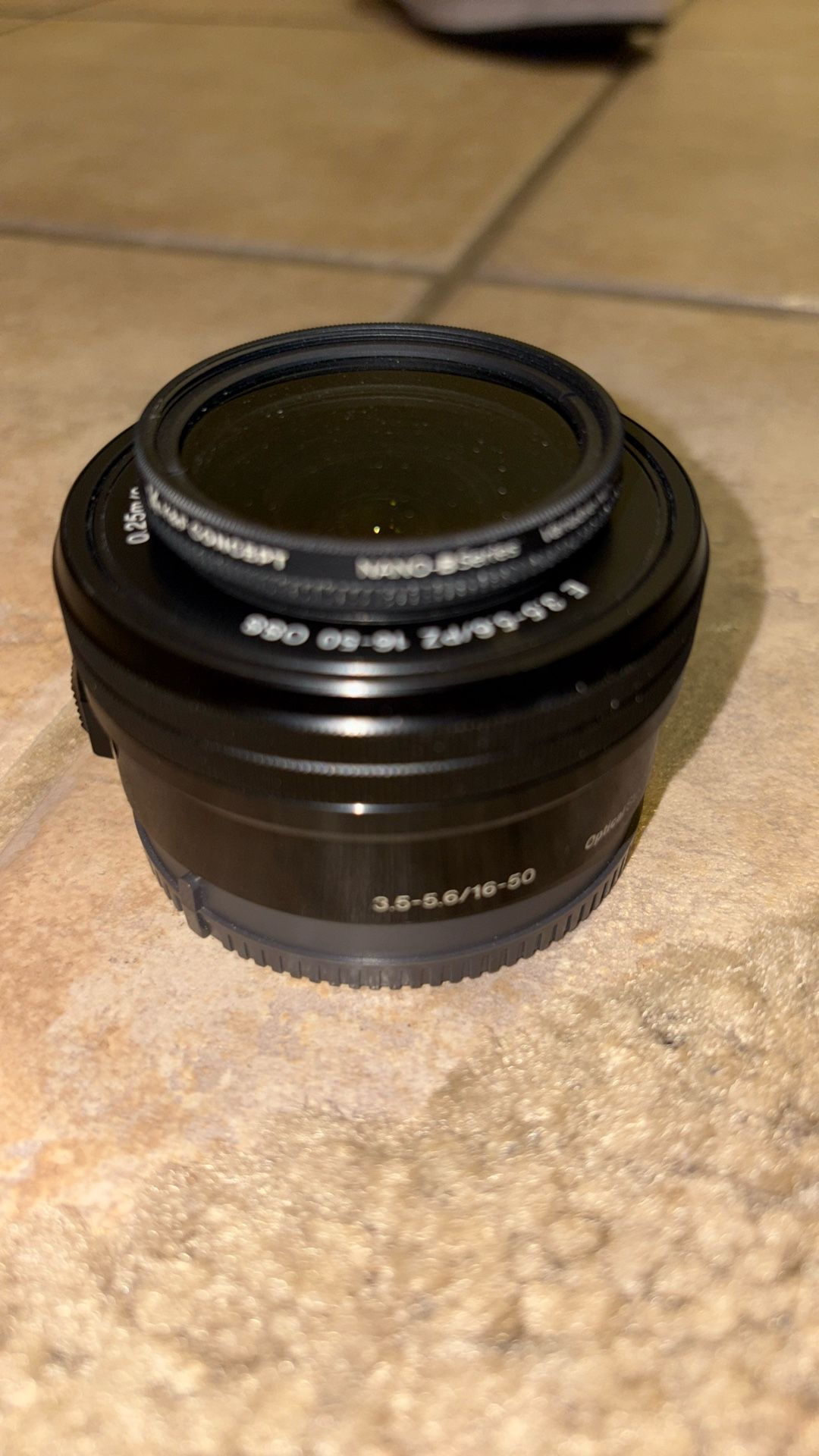 Sony 16-50mm Kit Lens With ND Filter 