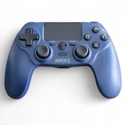 Armor3 Wireless Game Controller PS4/PC/MAC Playstation 4 Twilight Blue Untested