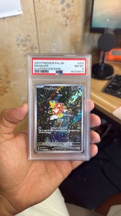 PSA 8 Magikarp Illustration Rare Pokemon Card