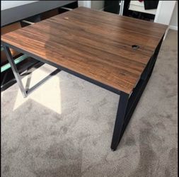 Wooden-top Office desk