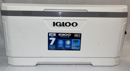 Igloo 150 Quart MaxCold Cooler - Convenient Design