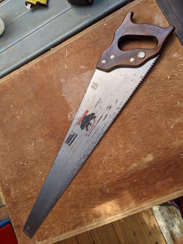 Used 24" Hand Saw - Master Mechanic Pro