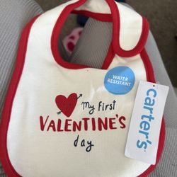 My First Valentines Bib $5 New !!! 