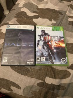 2 games for Xbox 350 and one new never used