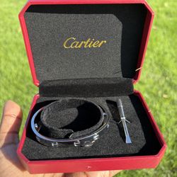 Cartier Silver Love Bracelet