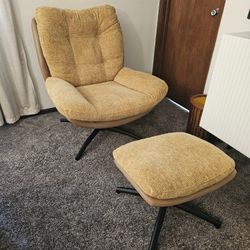 Chair And Ottoman 