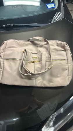 Luxury Pinstripe Tote