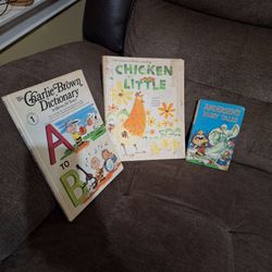 Lot of 3 Vintage Children's Books