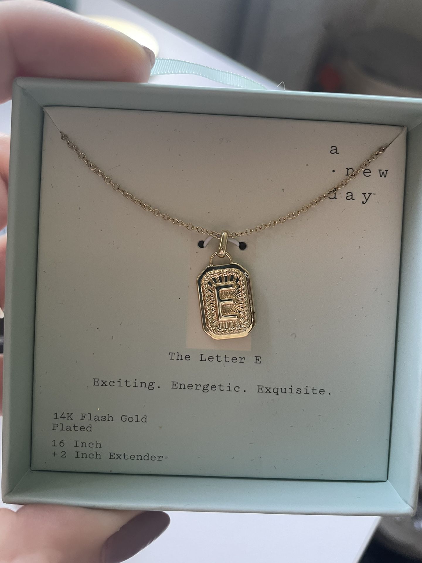 “E” Necklace