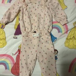 Baby Girl’s Shirt & Pants Set - Size 18 Month - $5 Each Or Best Offer