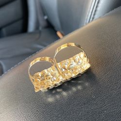 Gold Nugget Ring 