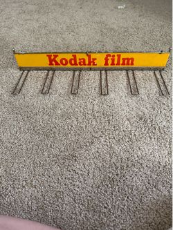 Kodak film sign/rack 1950s
