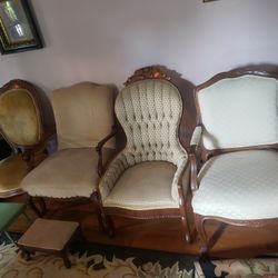 Vintage Chairs Make Reasonable Offers From My Mothers Estate