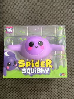 Crazy Fun Spider Squishy Toy