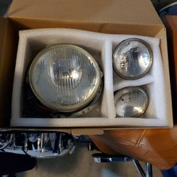 Harley Davidson Ultra Glide Headlight with markers