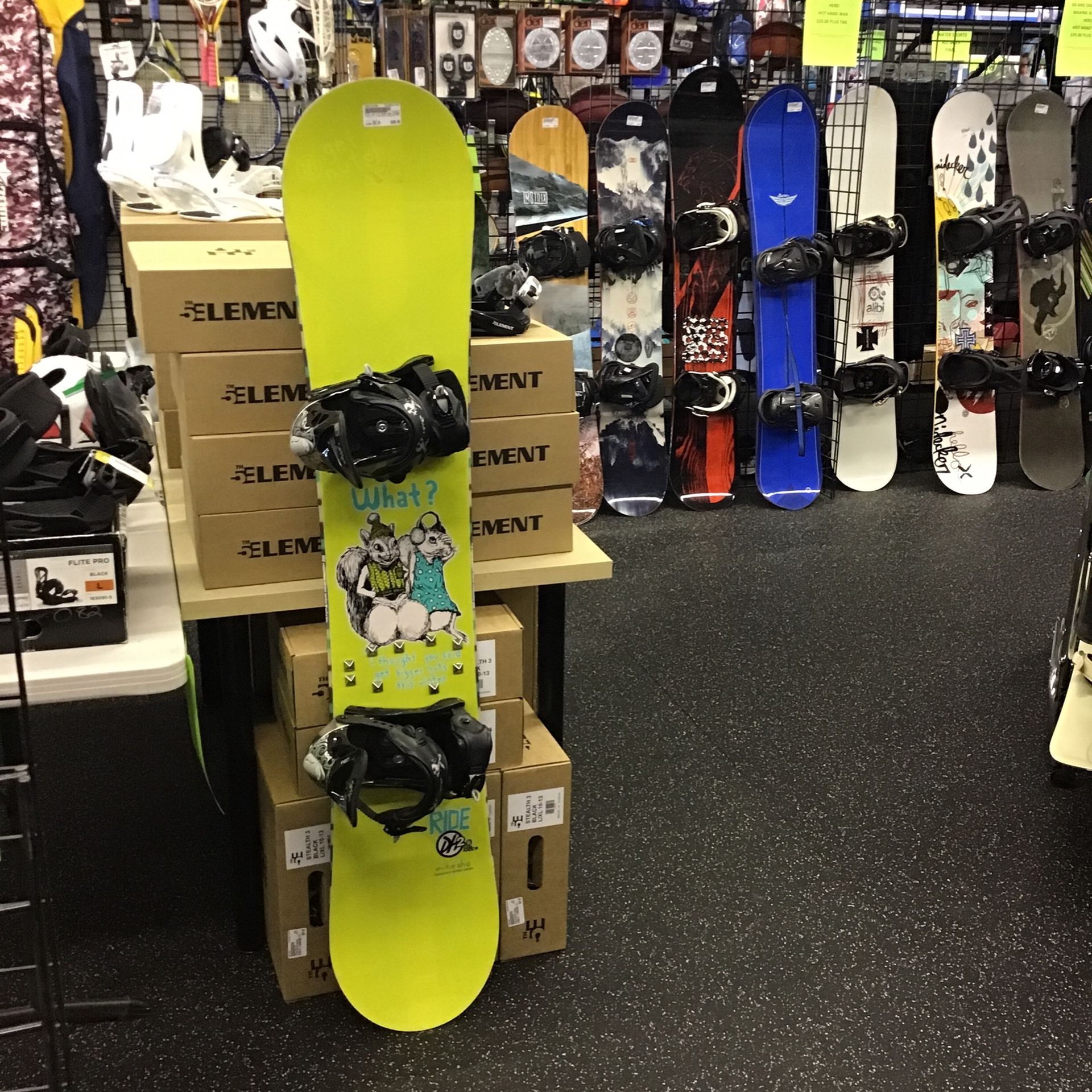 Ride DH 2.6 Get Nuts Snowboard 158cm