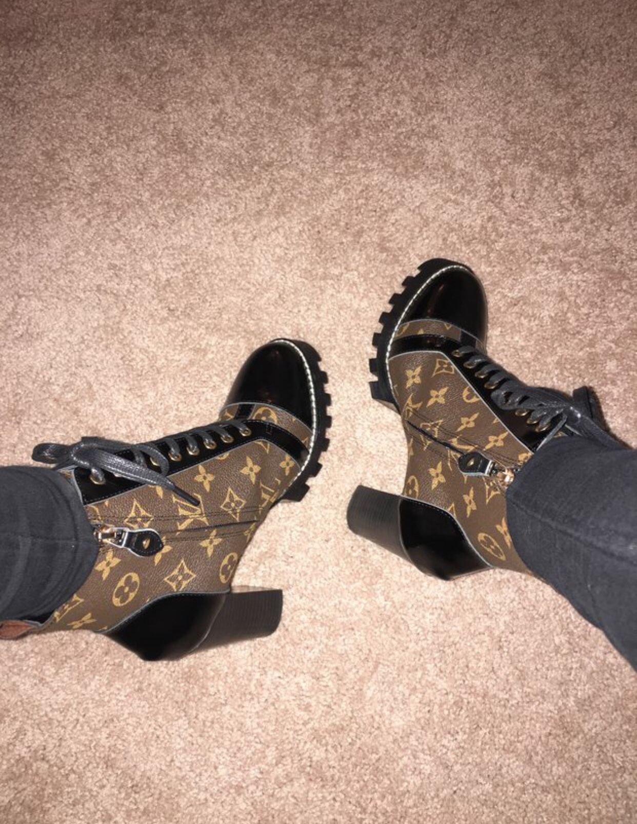 LV Louis Vuitton High heel boots for Sale in Baltimore, MD