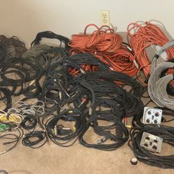 Microphone, Guitar, Instrument Mono Cables