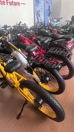 1500W Electric Fat Tire Bike, 26" | 48V 15Ah | Red  ✨ Come test ride it in person before you buy! 🔥 1500W peak motor, top speed 38 mph 🔋 48V 15Ah re