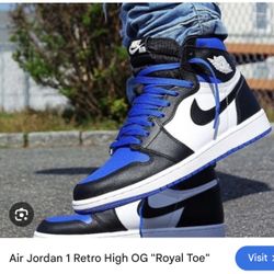 Air Jordan 1 Retro “OG” Size 7y - 