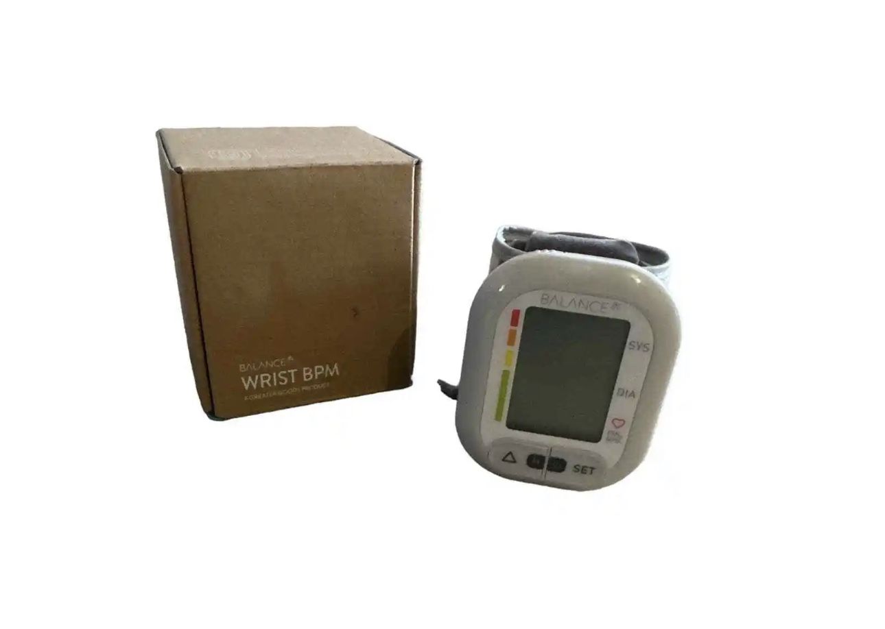 NEW in Box Greater Goods Balance Wrist Blood Pressure Monitor BPM