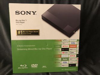 Sony Streaming Blu-Ray disc player