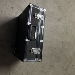 Camera Locking Case -- Hard Sided -- MEDIUM Lock Box -- Aluminum Const.-- 