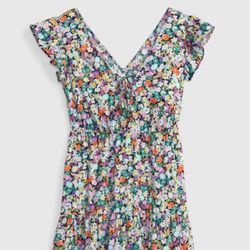 Gap: Flutter Sleeve Maxi Dress, Floral