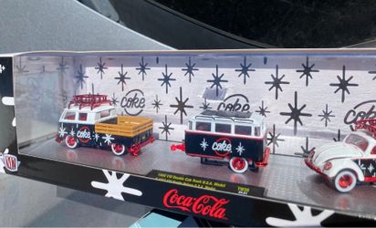 to collectible M2 coca cola Hauler 🎄VW Bus & Bug🎅 to collectible