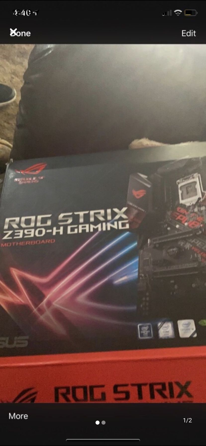Motherboard for gaming