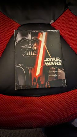 Star wars Original Trilogy Dvd And Blu-ray