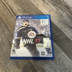 PS4 NHL 17 Video Game