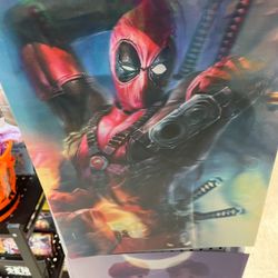 3D Deadpool Poster